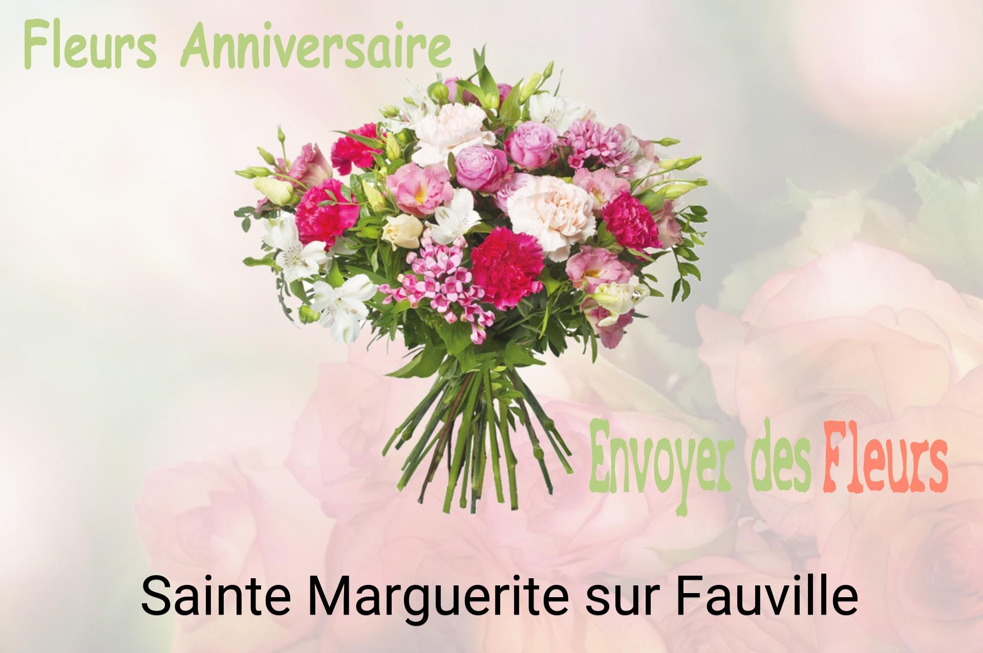 Bouquet de fleurs d’anniversaire livré à Sainte-Marguerite-sur-Fauville